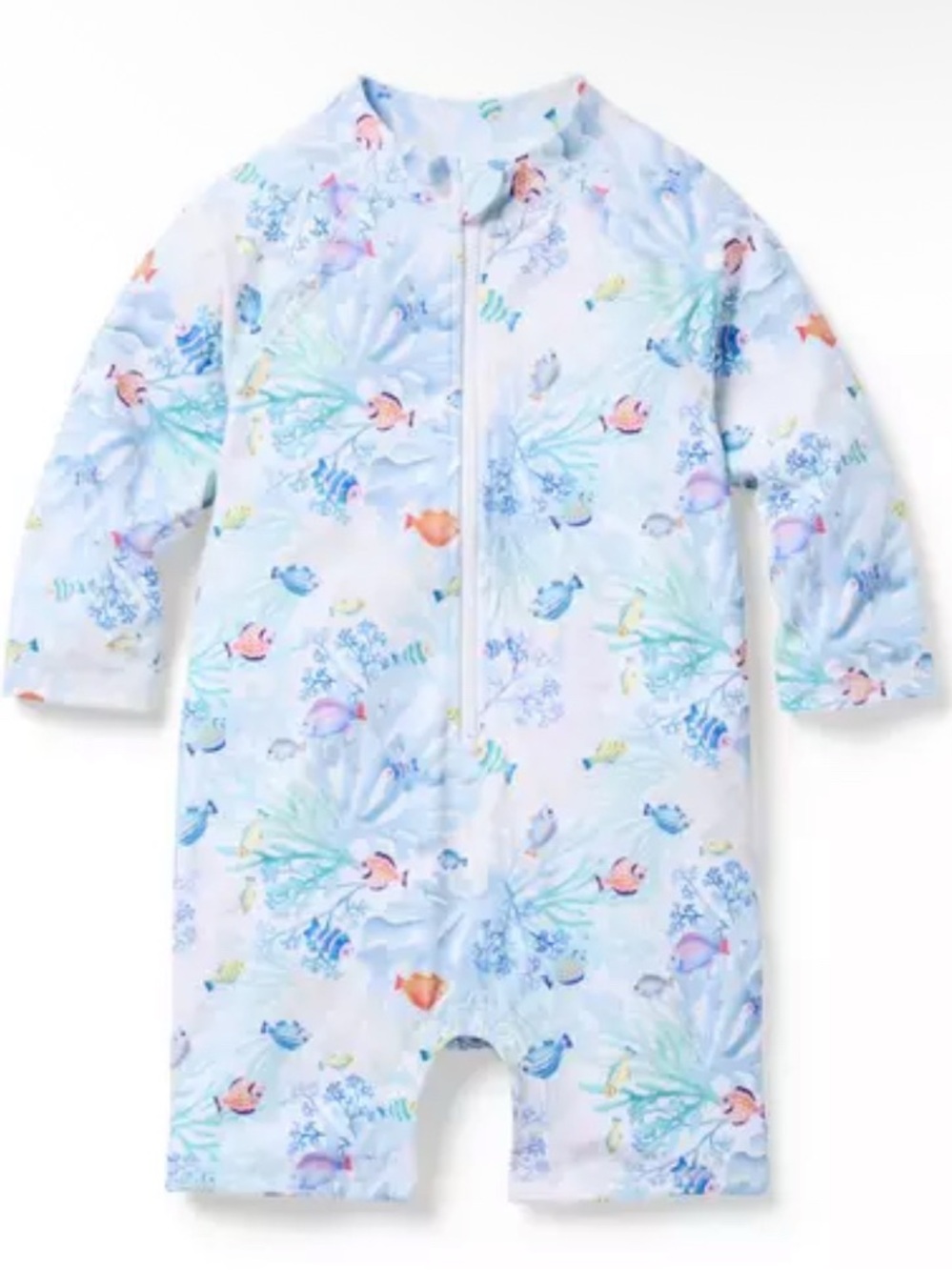 Janie & Jack Baby Coral Reef Rash Guard Swimsuit NWT